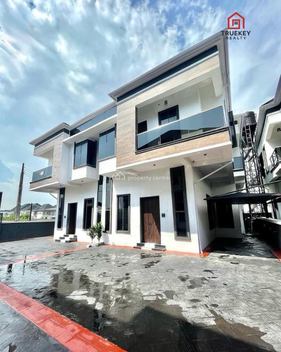 4 Bedroom Semi Detached Duplex with a Bq, Orchid Road, Lekki, Lagos, Semi-detached Duplex for Rent