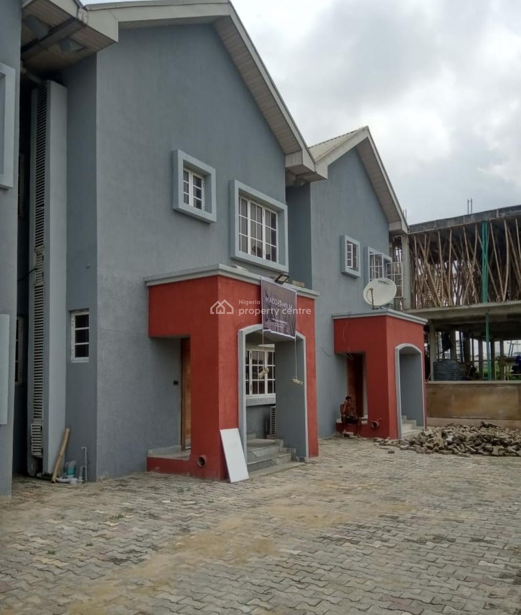 Executive 4bedroom Duplex and Bq Including The Furnitures, Serene Estate After Millennium Estate, Gbagada, Lagos, Terraced Duplex for Sale