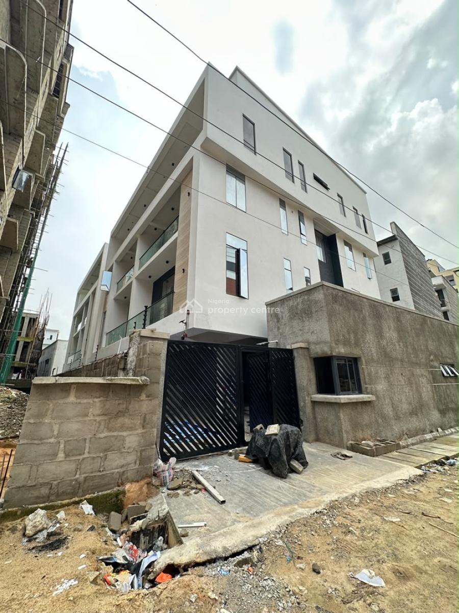 Uniquely Built 4 Bedroom Terrace Duplex with Bq and Laundry Room, Freedom Way, Lekki Phase 1, Lekki, Lagos, Terraced Duplex for Sale