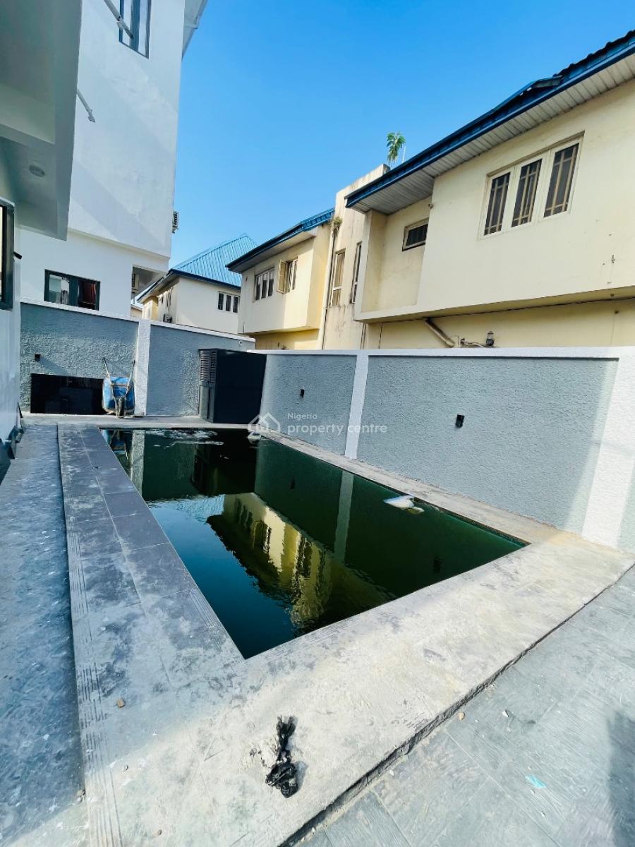 Newly Built 7 Bedroom Fully Detached Duplex with a Bq and Pool, Magnificently Built Home with Bq and Pool in a Secured Estate, Gra Phase 2, Magodo, Lagos, Detached Duplex for Sale