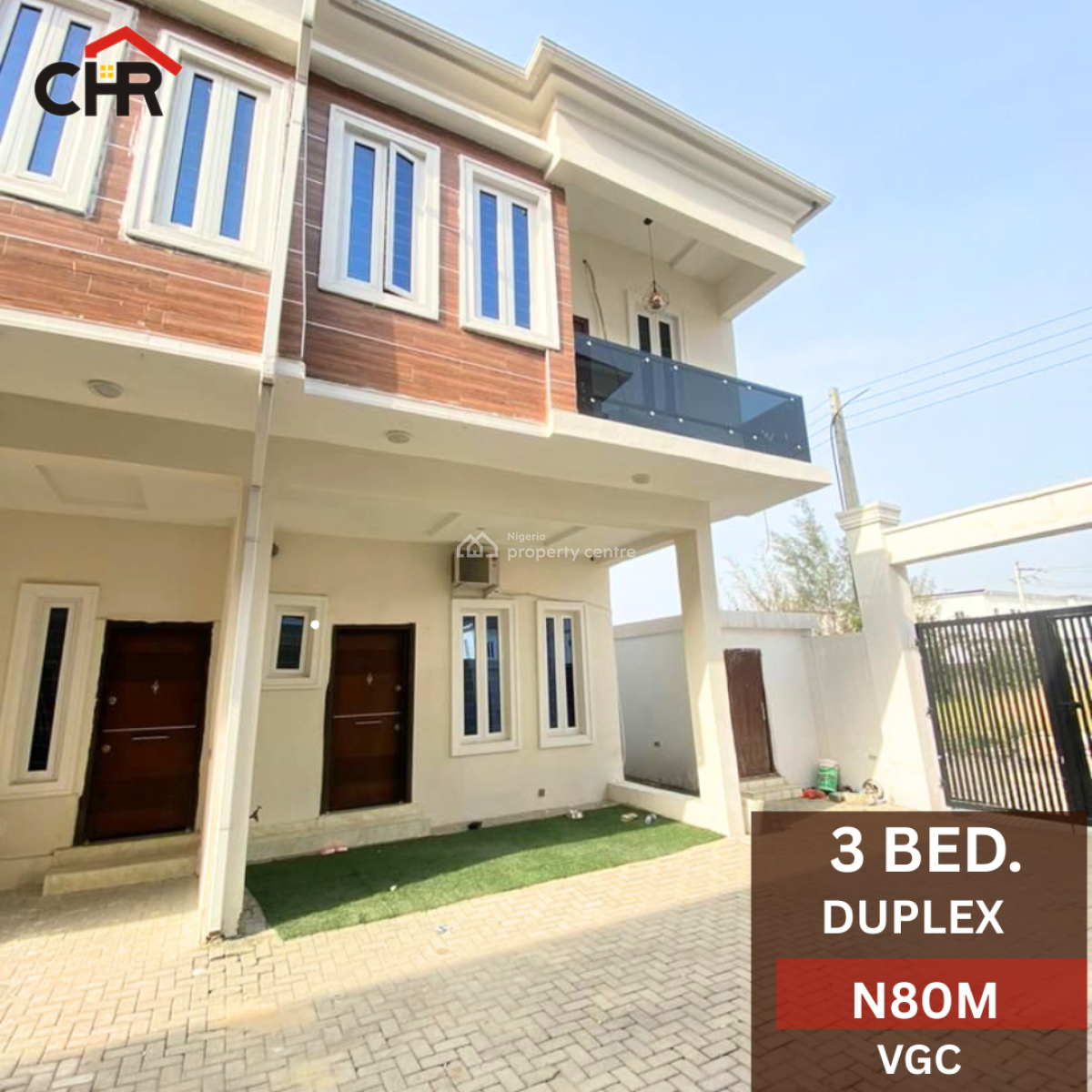 3 Bedroom Terrace Duplex, Vgc, Lekki, Lagos, Terraced Duplex for Sale