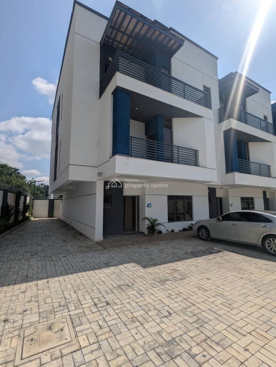 a Brand New Spacious 4-bedroom Terrace Duplex + 1bq, Jabi By Dakibyu District Abuja., Jabi, Abuja, Terraced Duplex for Rent