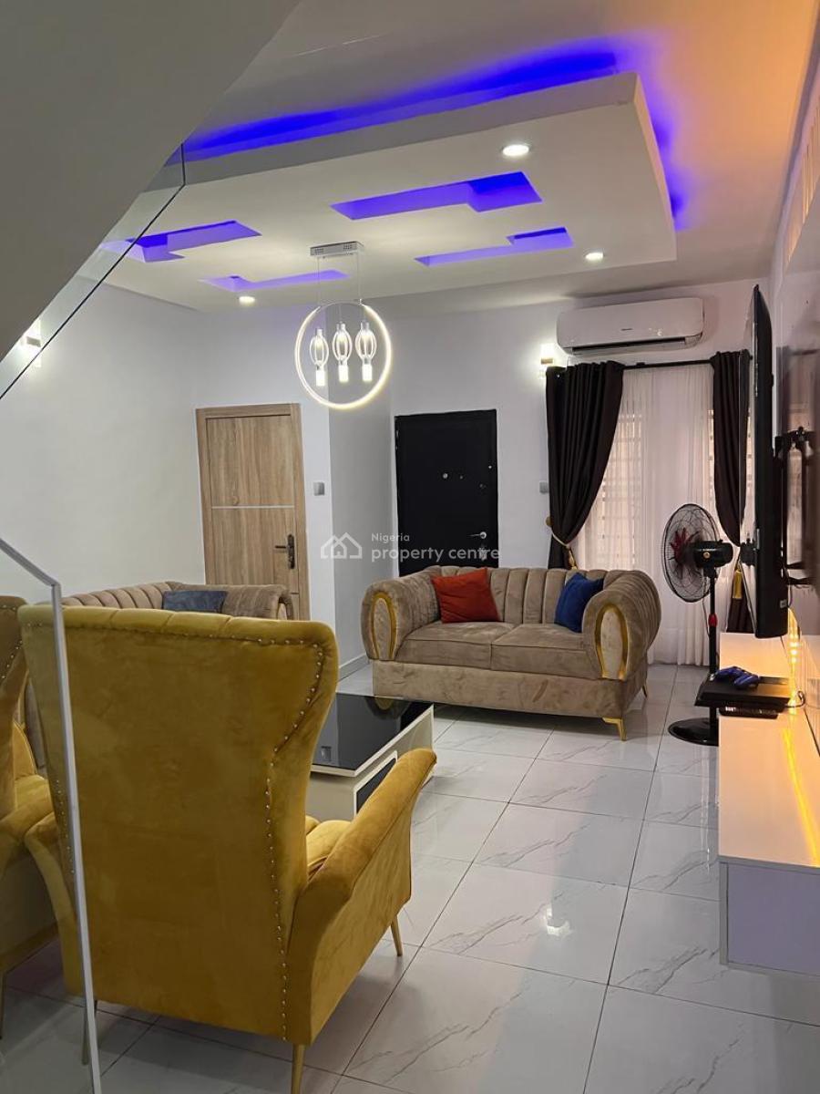 Luxury Brand New Furnished 2bedroom Duplex, Sangotedo, Ajah, Lagos, Terraced Duplex for Sale