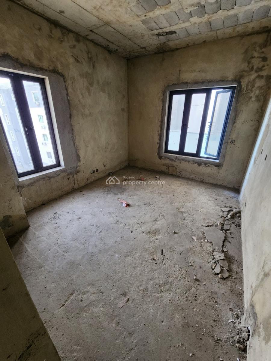 Carcass 4 Bedroom Maisonette, Ikate, Lekki, Lagos, House for Sale