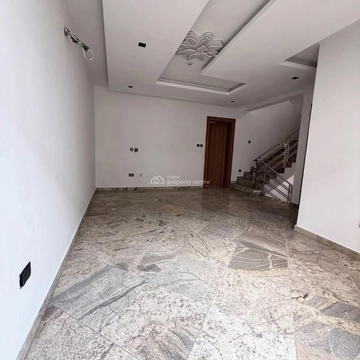 Newly Built 4bedrooms Terrace Solidly Finished with a Room Bq, Maitama District, Abuja, Terraced Duplex for Sale