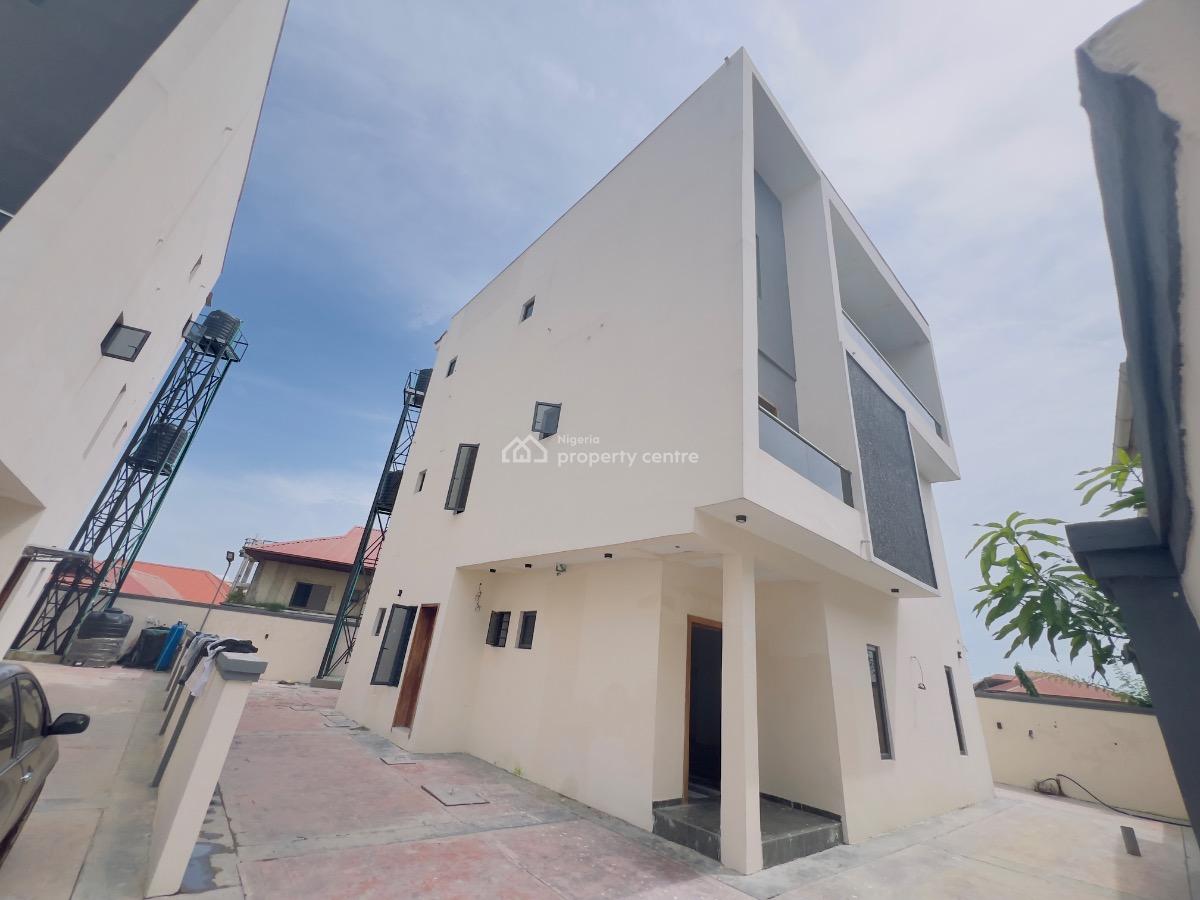 4bedroom Detached Duplex with Bq, New Road, Chevron, Lekki, Lagos, Detached Duplex for Sale