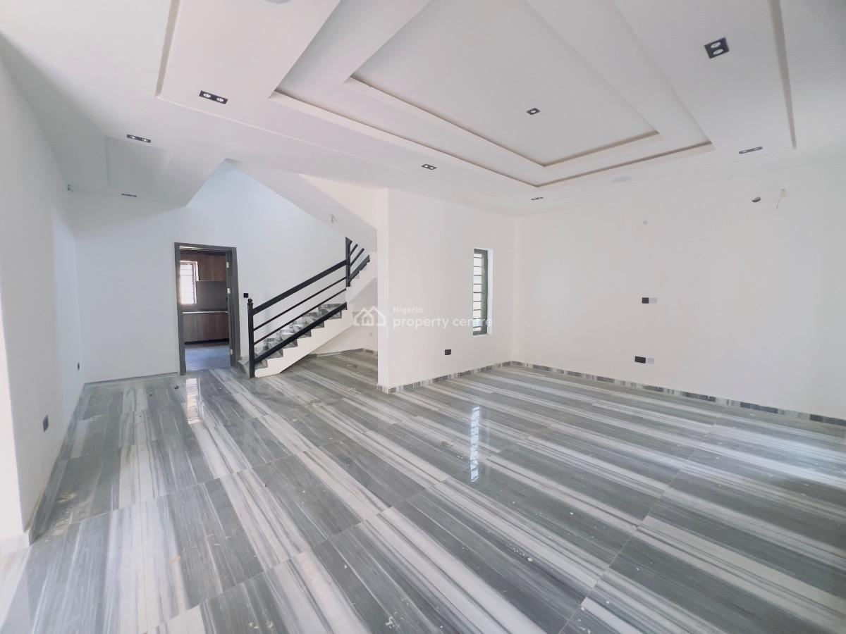 4bedroom Detached Duplex with Bq, New Road, Chevron, Lekki, Lagos, Detached Duplex for Sale