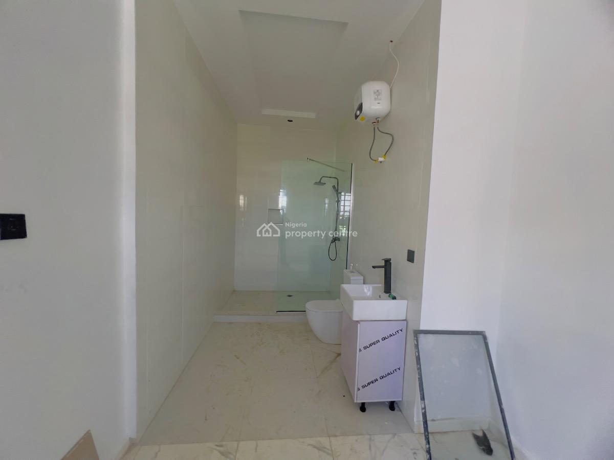 4bedroom Semi Detached Duplex with Bq, New Road , Chevron, Lekki, Lagos, Semi-detached Duplex for Sale