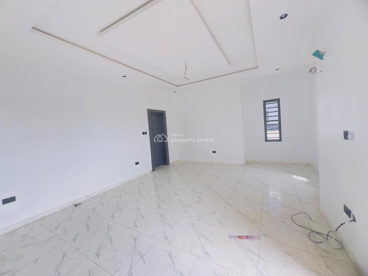 4bedroom Semi Detached Duplex with Bq, New Road , Chevron, Lekki, Lagos, Semi-detached Duplex for Sale