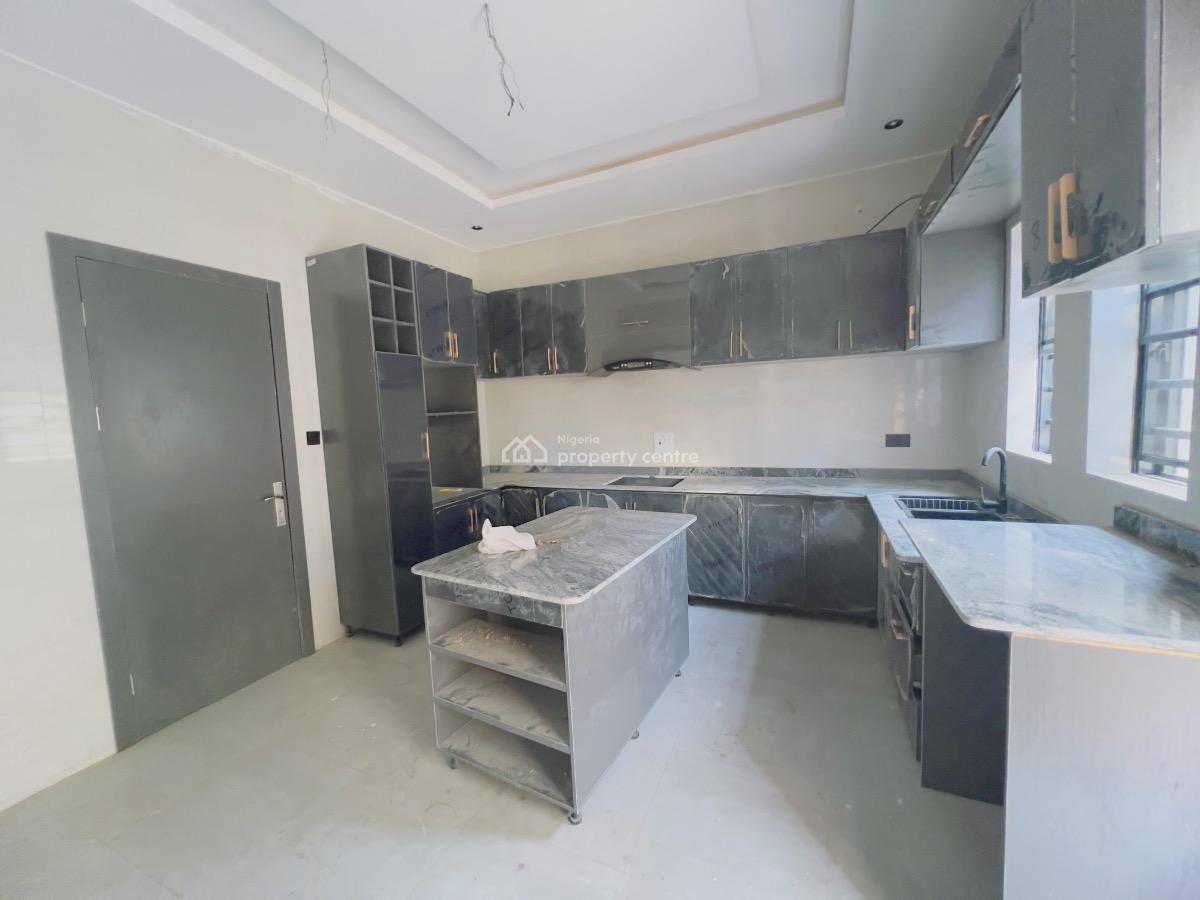 4bedroom Semi Detached Duplex with Bq, New Road , Chevron, Lekki, Lagos, Semi-detached Duplex for Sale