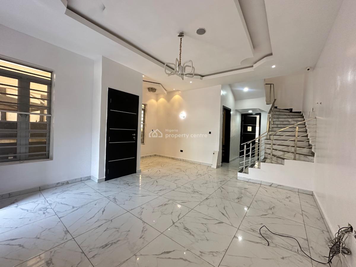 Lovely & Amazing 4 Bedroom Semi-detached Duplex with Bq, Chevy View, Lekki, Lagos, Semi-detached Duplex for Rent