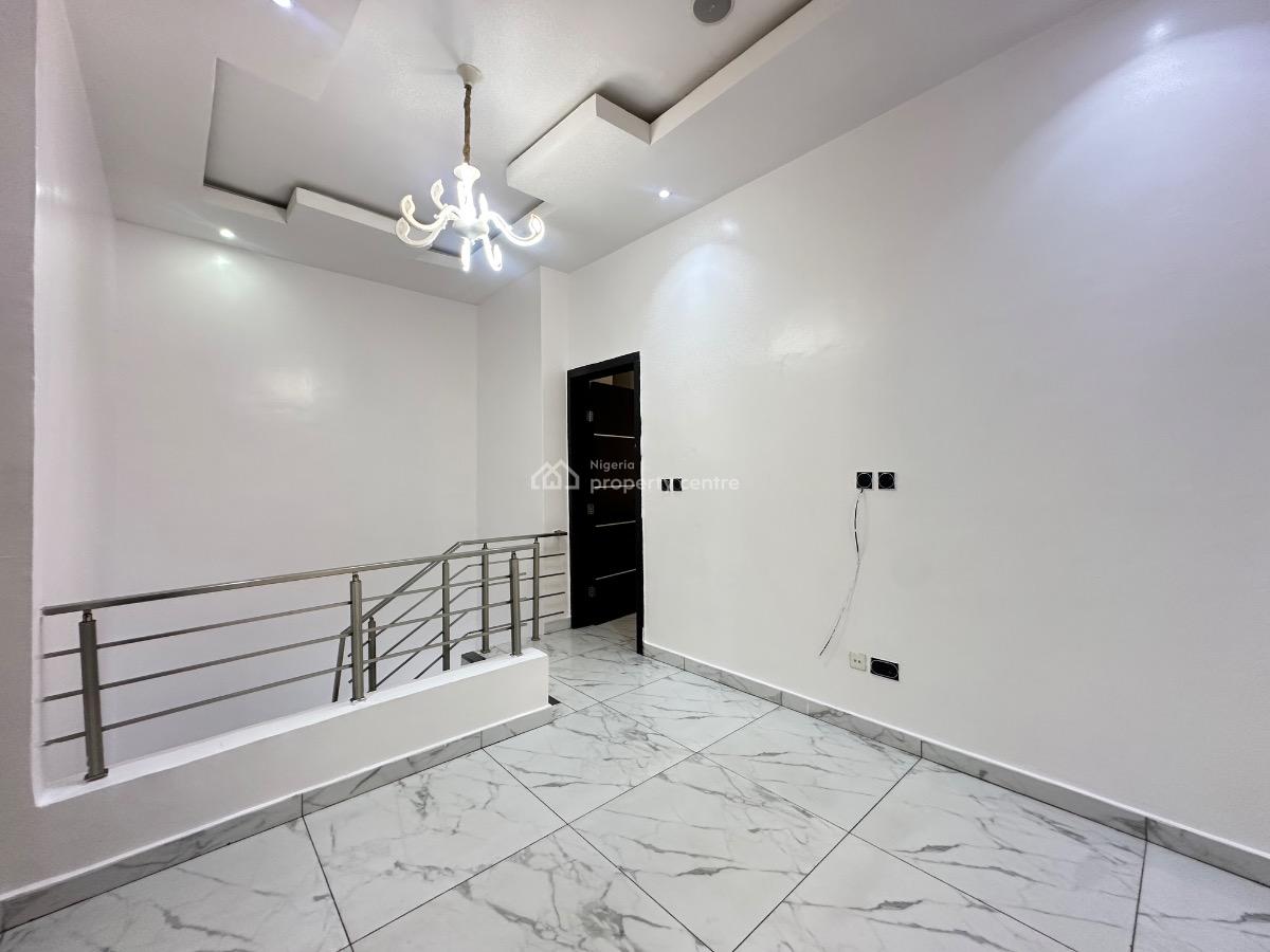 Lovely & Amazing 4 Bedroom Semi-detached Duplex with Bq, Chevy View, Lekki, Lagos, Semi-detached Duplex for Rent