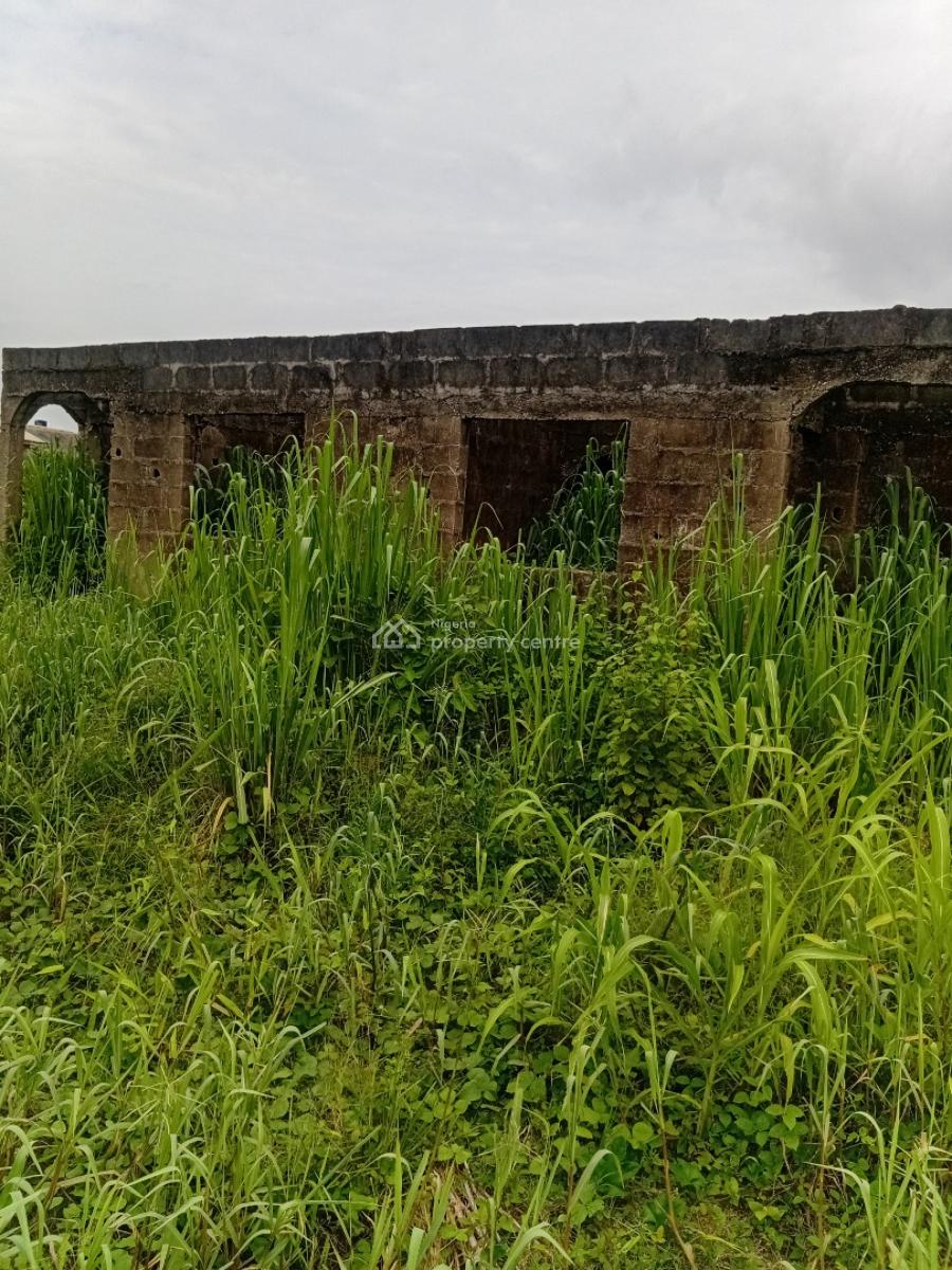 Uncompleted Structure of 4 Units of Mini Flats on Full Plot, Pakuro, Mowe, Mowe Town, Ogun, Detached Bungalow for Sale