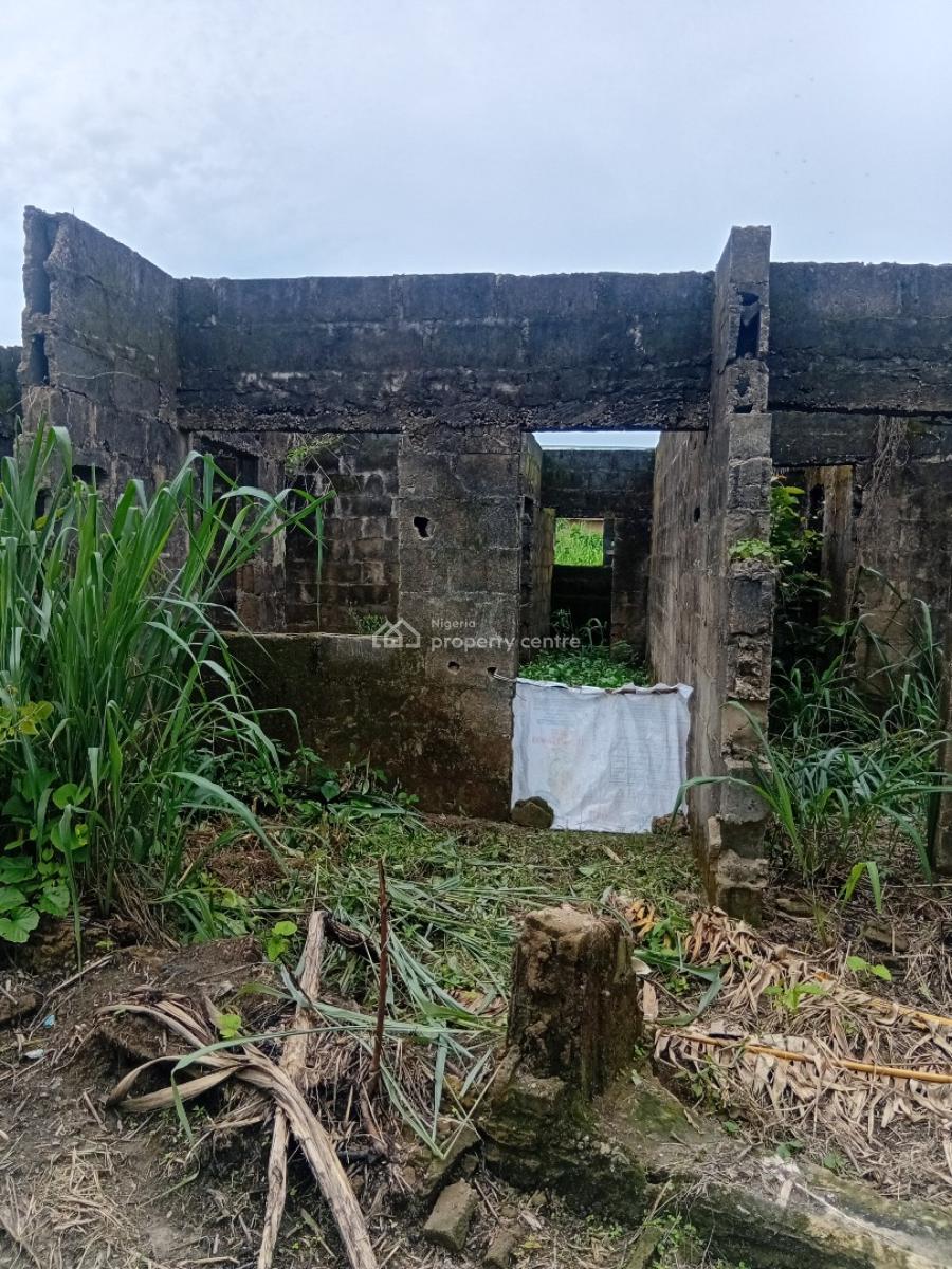 Uncompleted Structure of 4 Units of Mini Flats on Full Plot, Pakuro, Mowe, Mowe Town, Ogun, Detached Bungalow for Sale