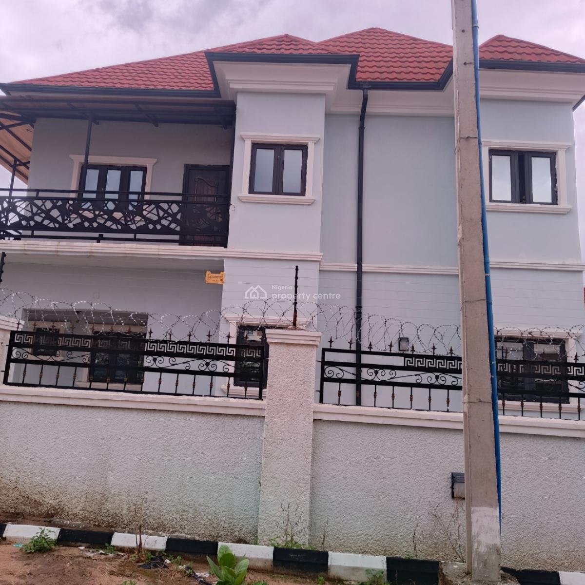 Luxurious 4 Bedrooms Duplex, Living Fath Church Lugbe, Fha (f.h.a), Lugbe District, Abuja, Detached Duplex for Rent