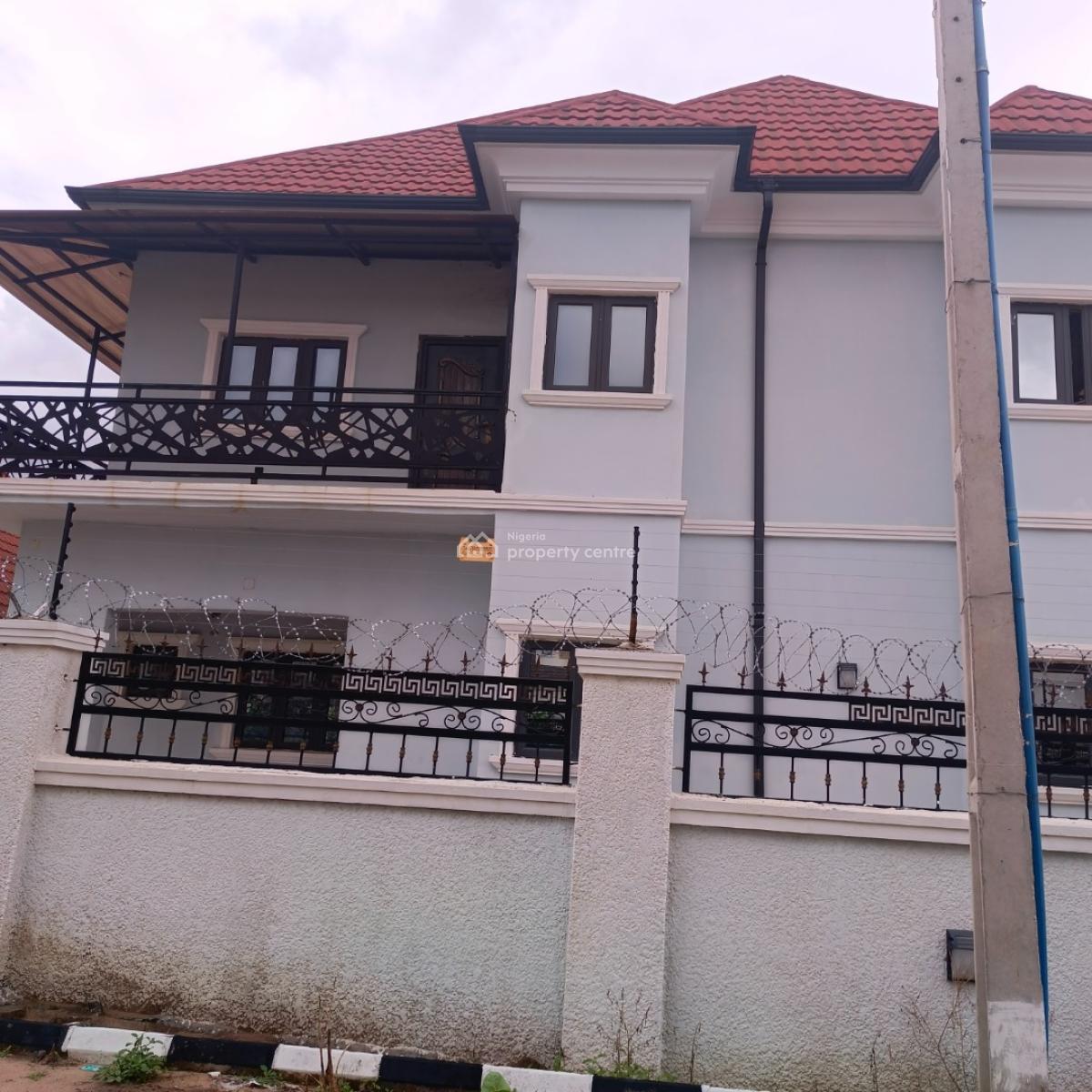 Luxurious 4 Bedrooms Duplex, Living Fath Church Lugbe, Fha (f.h.a), Lugbe District, Abuja, Detached Duplex for Rent