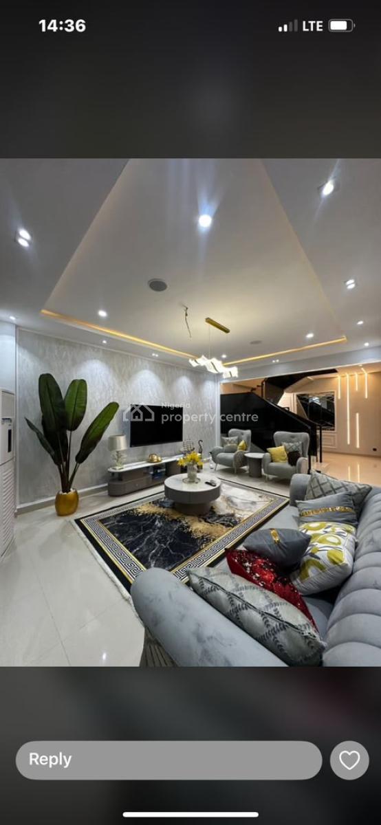 Newly Built and Fully Furnished 3bedroom Massioamte Duplex at Osbourne, Old Ikoyi Osbourne Phase 2, Old Ikoyi, Ikoyi, Lagos, Terraced Duplex for Rent