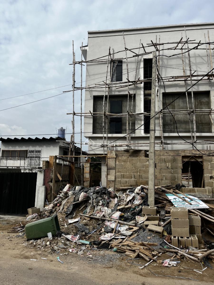 Newly Built 4 Bedroom Terrace Duplex on 2 Floors, Surulere, Surulere, Lagos, Terraced Duplex for Sale