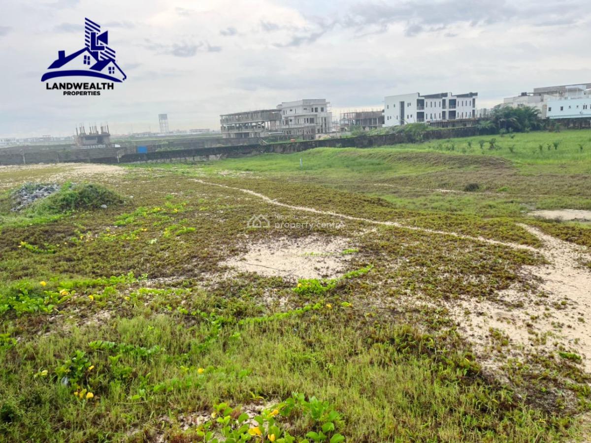 16,330sqm Beach Front Bare-land Fenced & Gated Land, By Alpha Beach Road New Road Chevron Lekki, Lekki, Lagos, Mixed-use Land for Sale