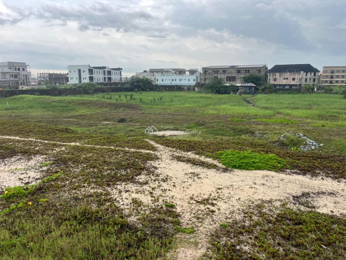 16,330sqm Beach Front Bare-land Fenced & Gated Land, By Alpha Beach Road New Road Chevron Lekki, Lekki, Lagos, Mixed-use Land for Sale