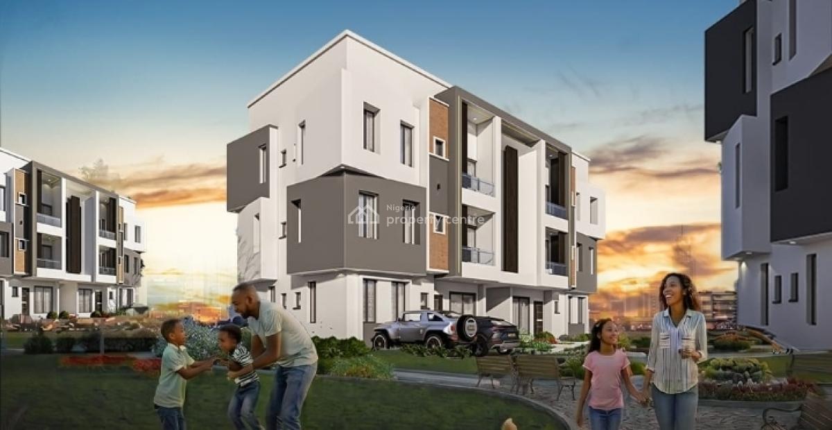 4-bedroom Terrace + Bq Payment Plan: Up to 6 Months Offplan, Omole Phase 2, Ikeja, Lagos, Terraced Duplex for Sale