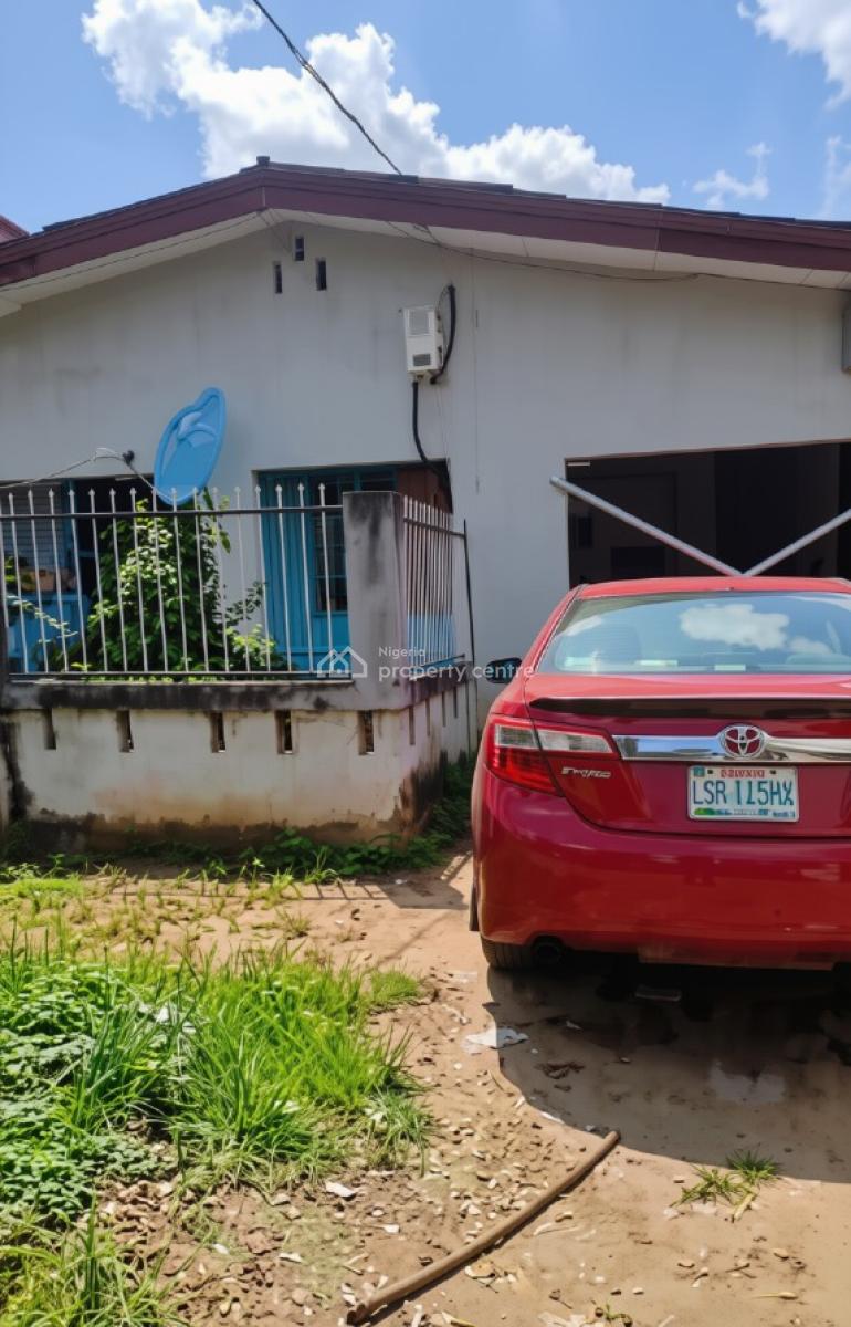 Viable Property Seated on a Plot of Land, Onike, Yaba, Lagos, Detached Bungalow for Sale