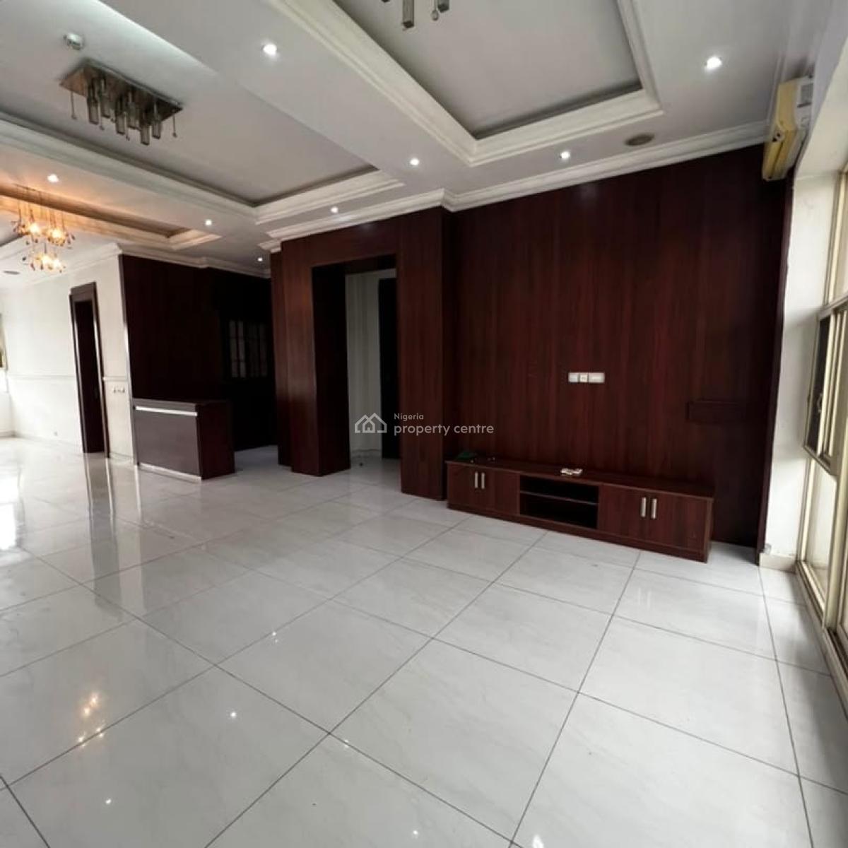 Spacious 3 Bedroom Apartment with Acs, & Elevator, Parkview Estate, Ikoyi, Lagos, Flat / Apartment for Rent