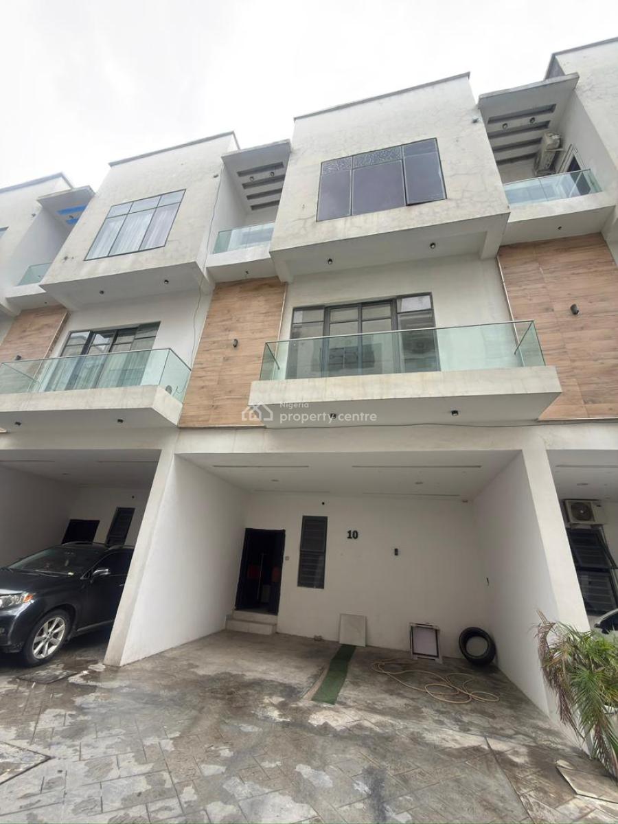 4 Bedroom Terrace Duplex + Bq, Lekki Palm City, Ajah, Lagos, Terraced Duplex for Rent