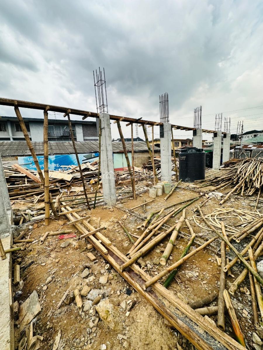 Luxury 2 Bedroom Apartment with Rooftop Lounge for Airbnb / Residence, Currently at 20% Construction. Delivery Date December., Surulere, Lagos, Flat / Apartment for Sale