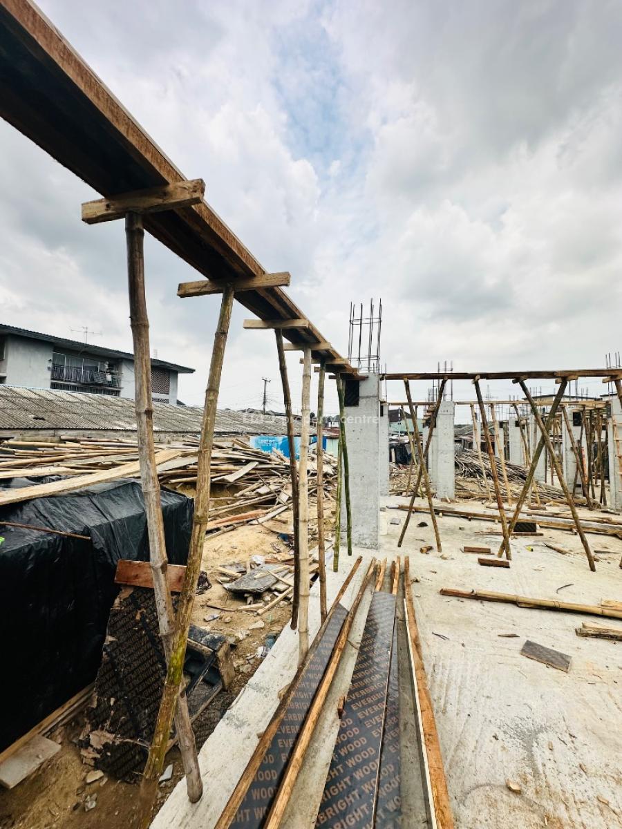 Luxury 2 Bedroom Apartment with Rooftop Lounge for Airbnb / Residence, Currently at 20% Construction. Delivery Date December., Surulere, Lagos, Flat / Apartment for Sale