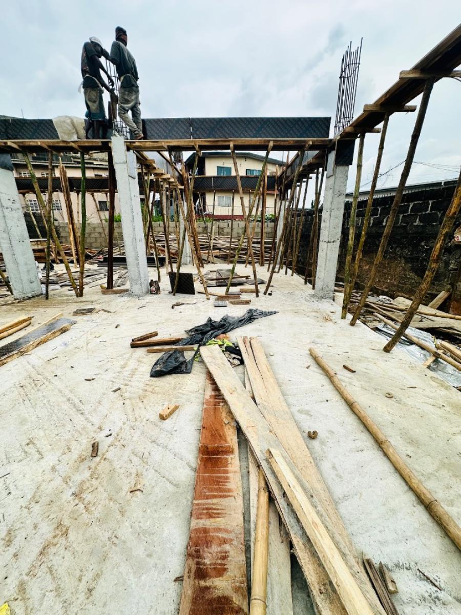 Luxury 2 Bedroom Apartment with Rooftop Lounge for Airbnb / Residence, Currently at 20% Construction. Delivery Date December., Surulere, Lagos, Flat / Apartment for Sale