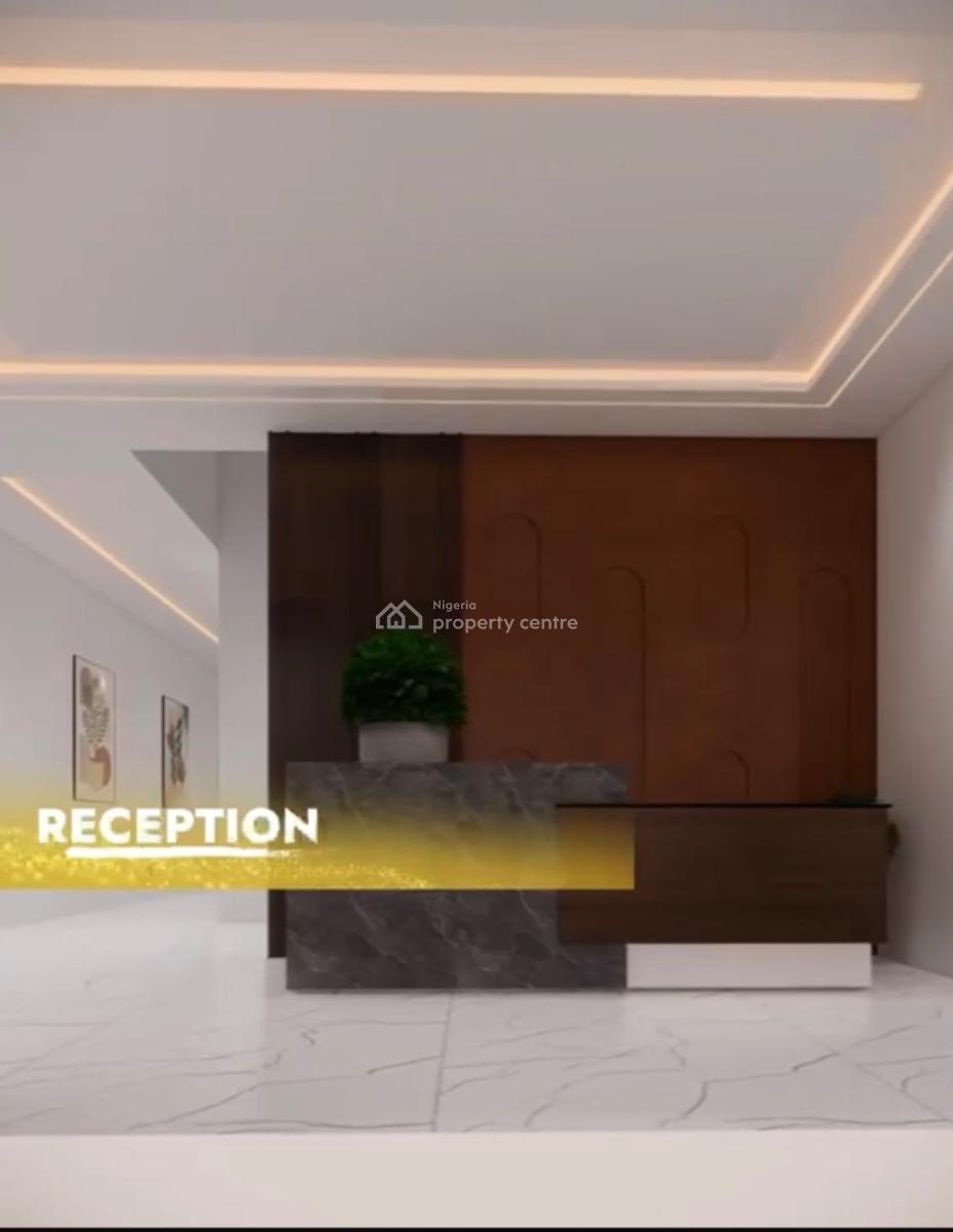 Luxury 2 Bedroom Apartment with Rooftop Lounge for Airbnb / Residence, Currently at 20% Construction. Delivery Date December., Surulere, Lagos, Flat / Apartment for Sale