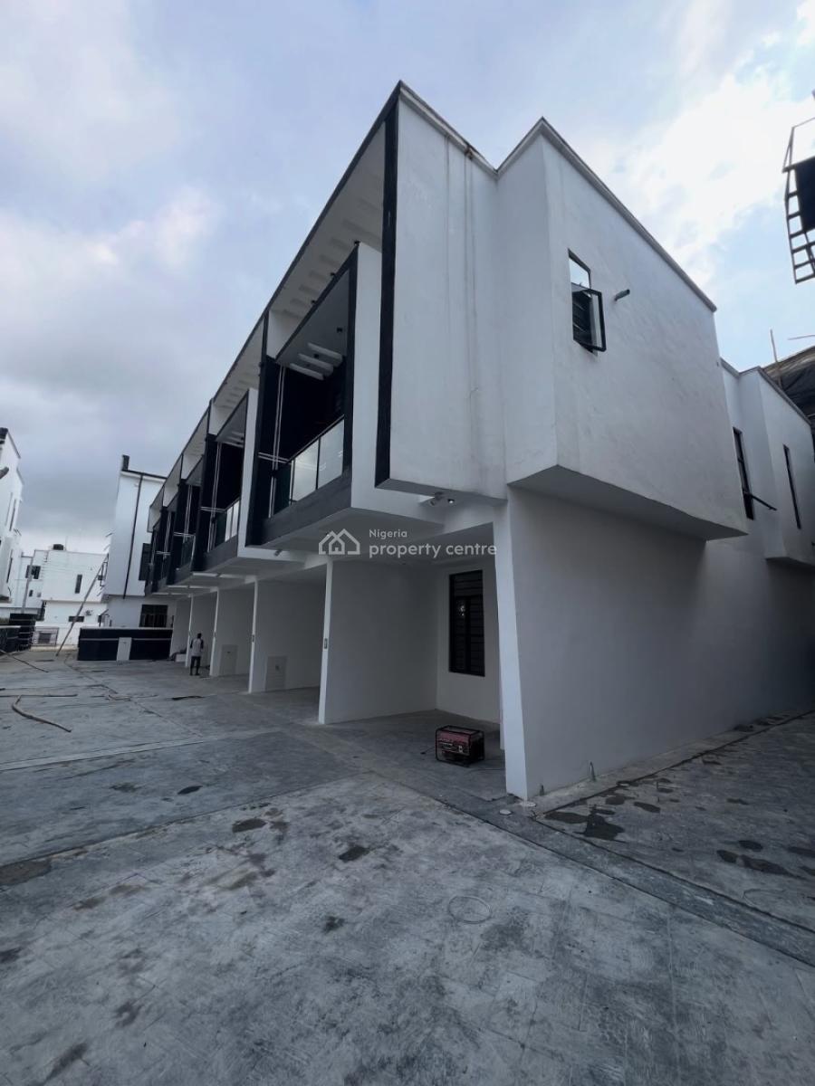 This Beautiful 4 Bedroom Terraced Duplex Is Available, Chevron Lekki Lagos, Lekki Phase 1, Lekki, Lagos, Terraced Duplex for Rent