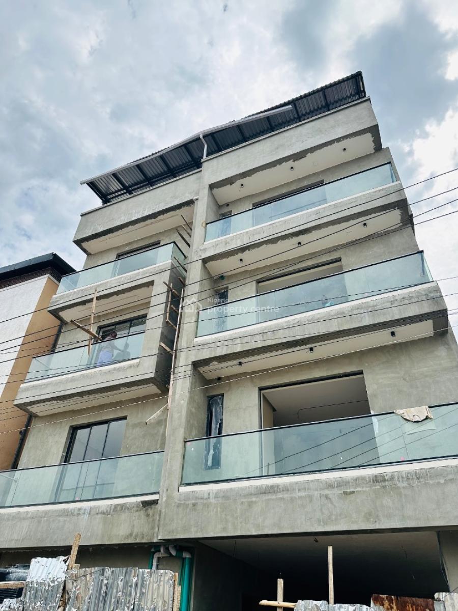 Luxury 1 Bed Apartment with Rooftop Lounge for Airbnb, Free Wifi, Shortlet Investment. at 90% Completion., Akoka, Yaba, Lagos, Flat / Apartment for Sale