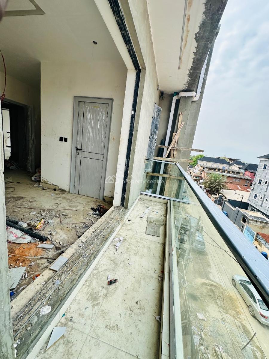 Luxury 1 Bed Apartment with Rooftop Lounge for Airbnb, Free Wifi, Shortlet Investment. at 90% Completion., Akoka, Yaba, Lagos, Flat / Apartment for Sale