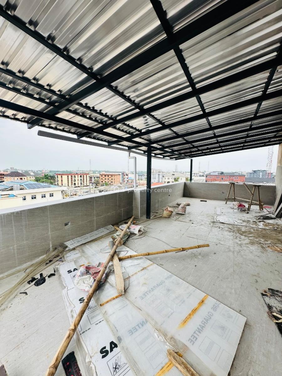 Luxury 1 Bed Apartment with Rooftop Lounge for Airbnb, Free Wifi, Shortlet Investment. at 90% Completion., Akoka, Yaba, Lagos, Flat / Apartment for Sale