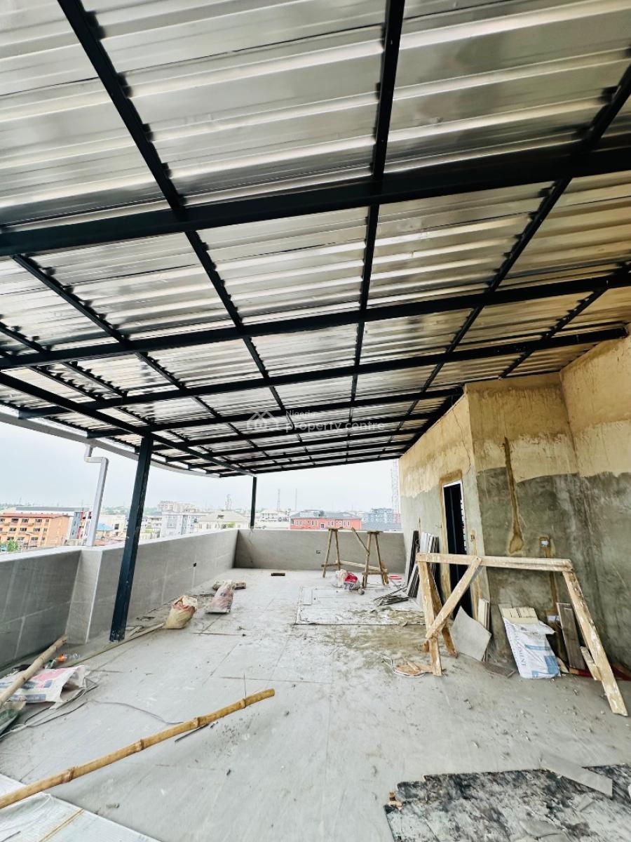 Luxury 1 Bed Apartment with Rooftop Lounge for Airbnb, Free Wifi, Shortlet Investment. at 90% Completion., Akoka, Yaba, Lagos, Flat / Apartment for Sale