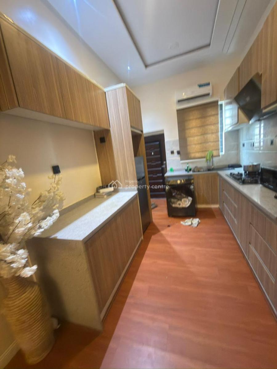 Fully Furnished 4 Bedroom Terrace Duplex + Bq, Lekki Palm City, Ajah, Lagos, Terraced Duplex for Rent