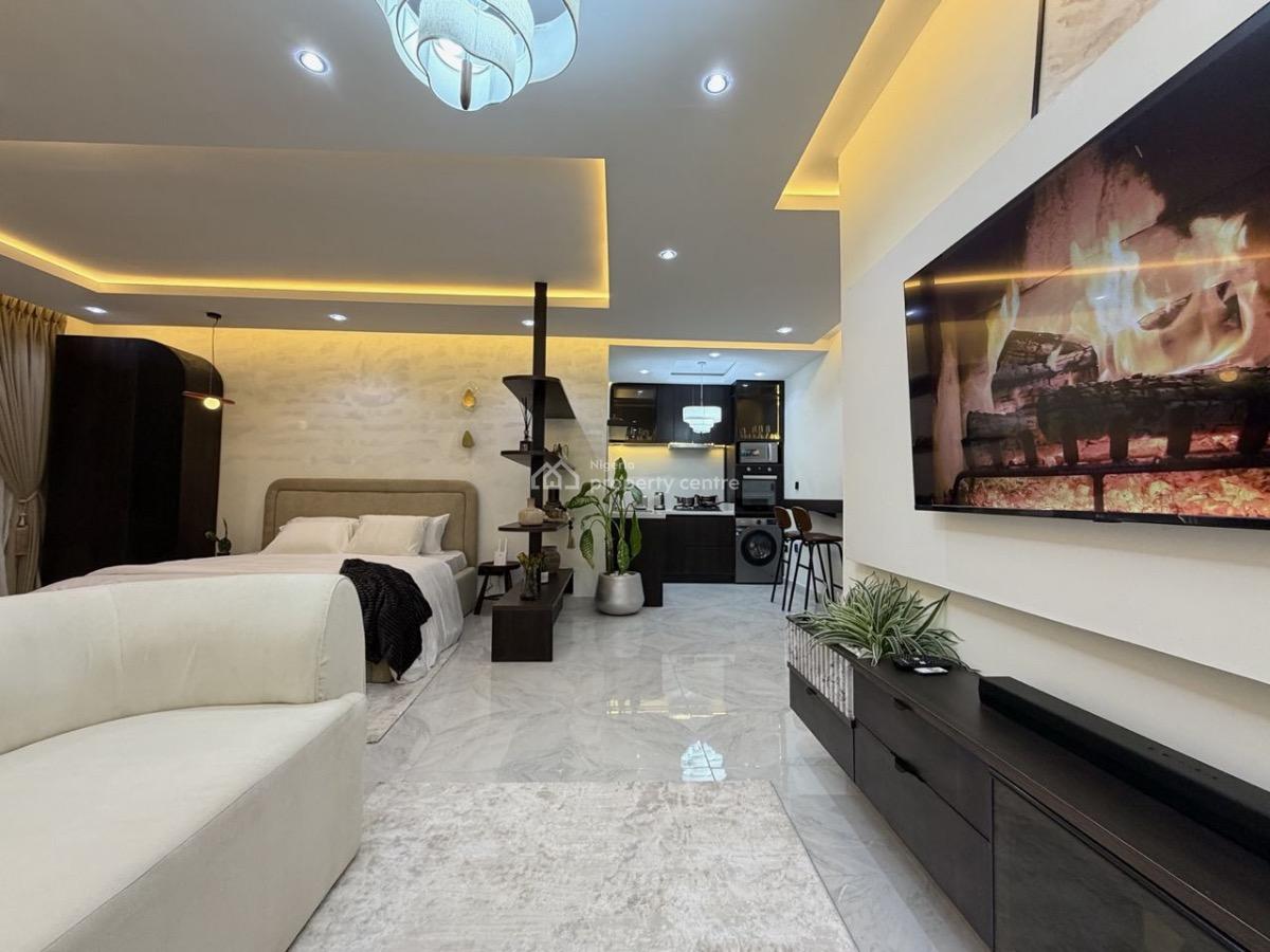 Luxury Modern Studio Apartment, Freedom Way, Lekki Phase 1, Lekki, Lagos, Mini Flat (room and Parlour) Short Let