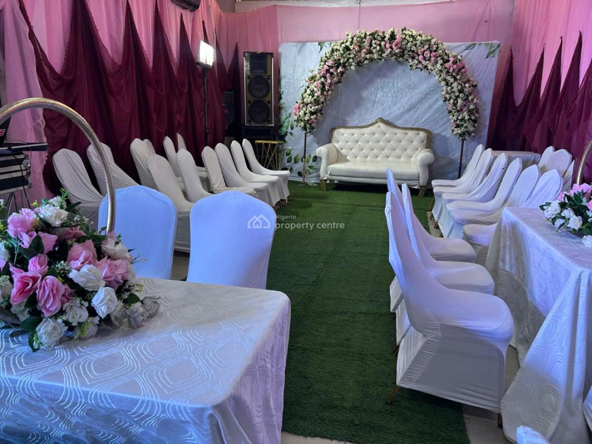 Book Our Space, 7 Razak Balogun, Adeniran Ogunsanya, Surulere, Lagos, Hall for Rent