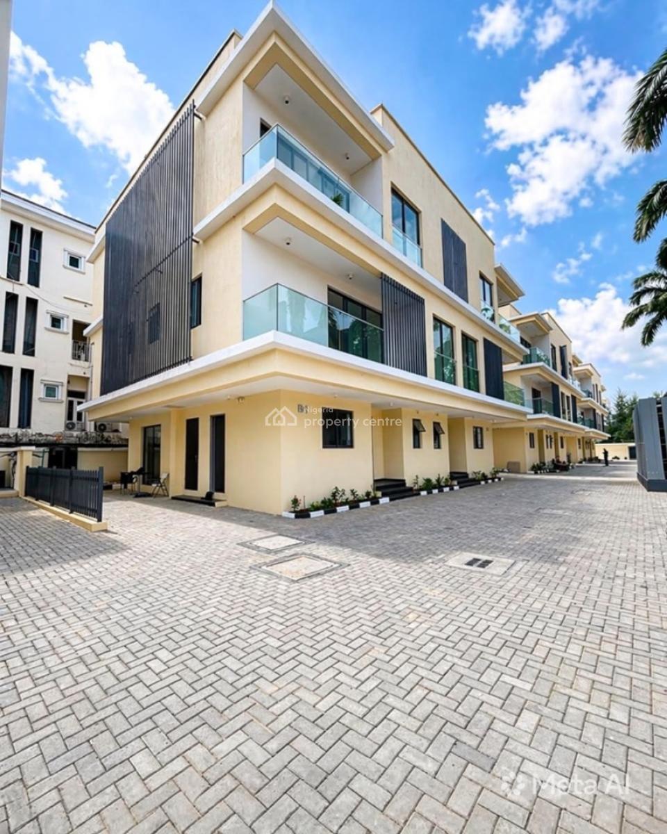 Stunning 5 Bedroom Semi Detached Duplex with Swimming Pool and Bq, Ikoyi, Ikoyi, Lagos, Semi-detached Duplex for Sale