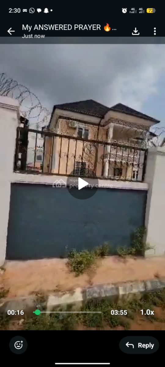 Luxury 5 Bedroom Duplex with Bq Available, Benin, Oredo, Edo, House for Sale