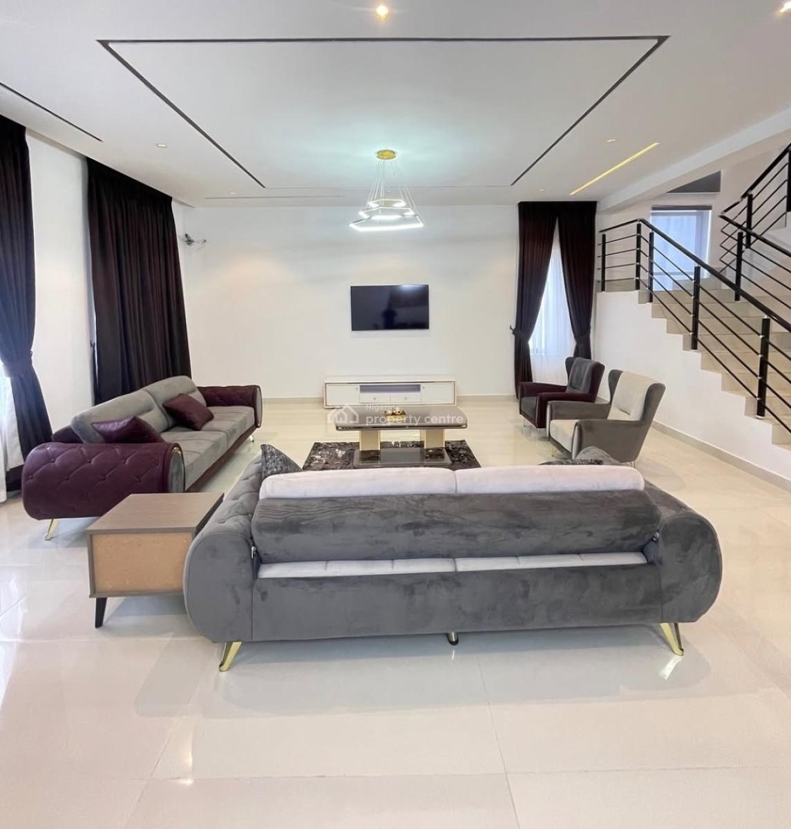 Lovely 4 Bedroom Semi Detached Duplex with Swimming Pool and Bq, Lekki Phase 1, Lekki Phase 1, Lekki, Lagos, Semi-detached Duplex for Sale