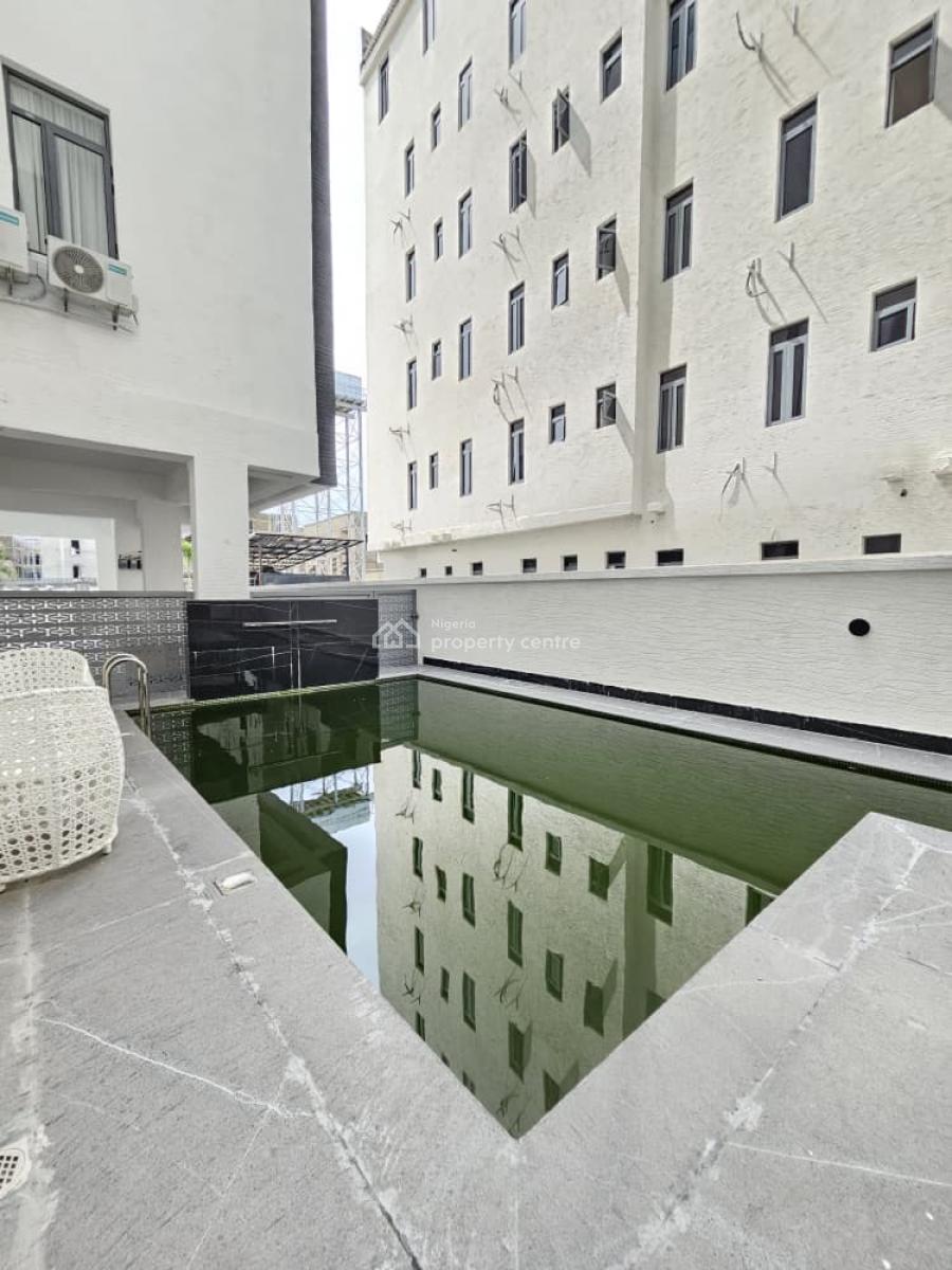 Luxuriously Built 3 Bedroom Apartment with Pool and Gym, Ikate, Lekki, Lagos, Block of Flats for Sale