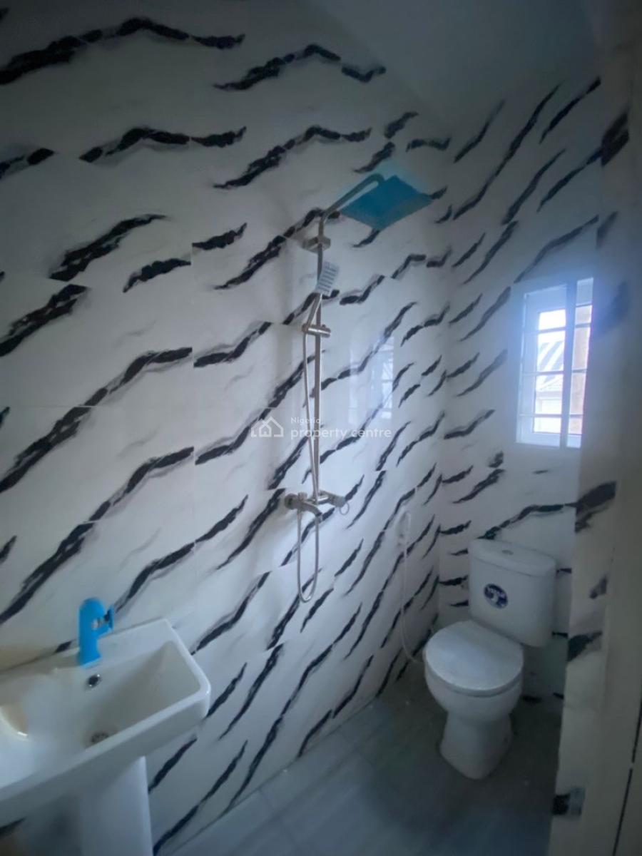 Brand New 2 Bedroom Flat in an Interlocked & Gated Estate, Sangotedo, Ajah, Lagos, Flat / Apartment for Rent