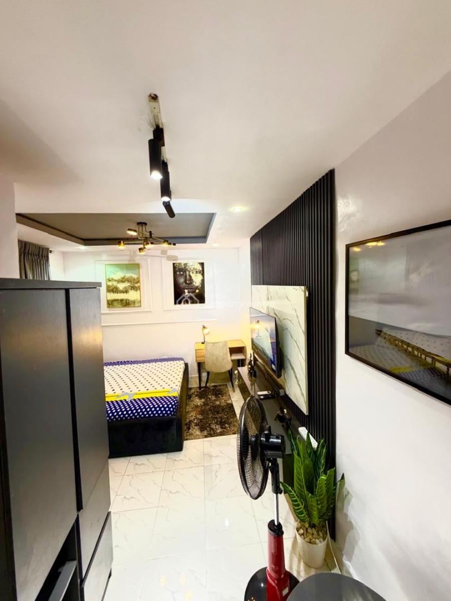 Beautiful Studio Service Apartment in Akoka Yaba, Shobande, Akoka, Yaba, Lagos, Self Contain (single Rooms) Short Let