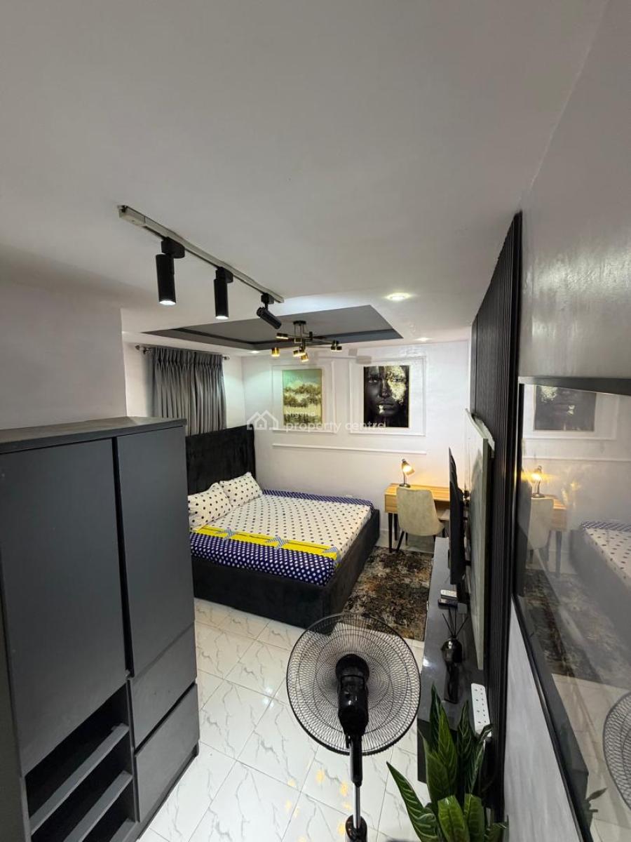 Beautiful Studio Service Apartment in Akoka Yaba, Shobande, Akoka, Yaba, Lagos, Self Contain (single Rooms) Short Let