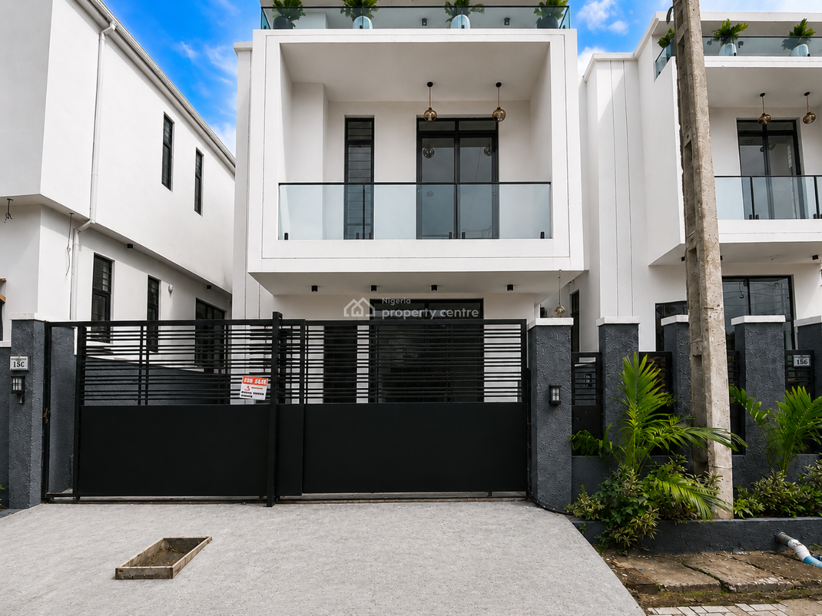 Beautifully Designed & Finished Home, Serene & Secured Estate By Skymall, Ajah, Lagos, Detached Duplex for Sale
