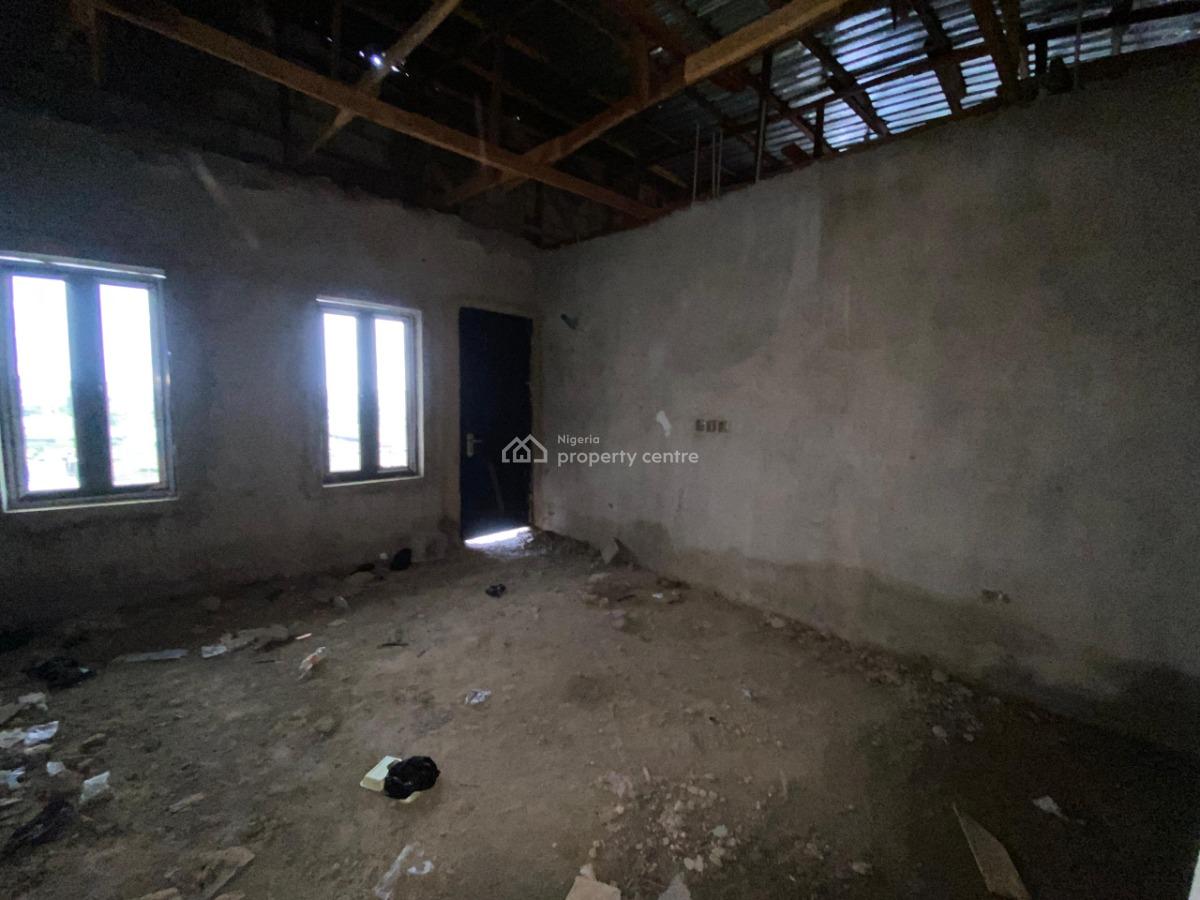 Newly-built 4 Bedroom Terrace Duplex with Bq (semi-finished), Jahi, Abuja, Terraced Duplex for Sale