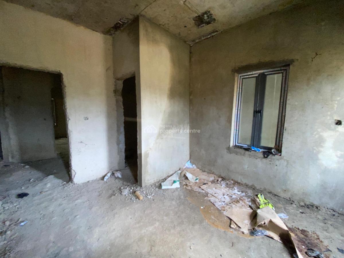 Newly-built 4 Bedroom Terrace Duplex with Bq (semi-finished), Jahi, Abuja, Terraced Duplex for Sale